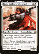 Livio, Oathsworn Sentinel (CMR-031) [Commander Legends]