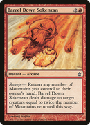 Barrel Down Sokenzan (SOK-094) [Saviors of Kamigawa] Foil