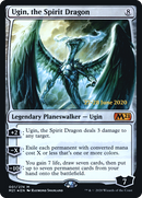 Ugin, the Spirit Dragon (PRE-01S) [Core Set 2021 Promos] Foil