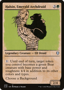 Halsin, Emerald Archdruid (Showcase) (CLB-408) [Commander Legends: Battle for Baldur's Gate] Foil