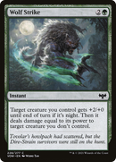 Wolf Strike (VOW-228) [Innistrad: Crimson Vow] Foil