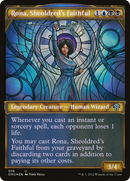 Rona, Sheoldred's Faithful (Textured Foil) (DMU-356) (Showcase) [Dominaria United] Foil