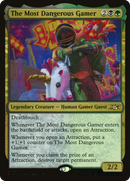 The Most Dangerous Gamer (Galaxy Foil) (UNF-460) [Unfinity] Foil