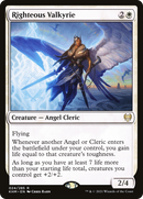 Righteous Valkyrie (KHM-024) [Kaldheim] Foil