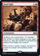 Food Fight (PRE-129) [Wilds of Eldraine Promos] Foil