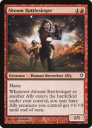 Akoum Battlesinger (WWK-071) [Worldwake]