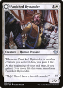 Panicked Bystander (VOW-028) [Innistrad: Crimson Vow] Foil