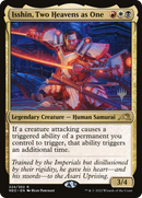 Isshin, Two Heavens as One (PPNEO-224) [Promo Pack: Kamigawa: Neon Dynasty Promos]