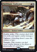 Swiftblade Vindicator (FDN) (PRE-246) [Foundations Promos] Foil