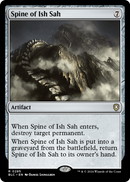 Spine of Ish Sah (BLC-285) [Bloomburrow Commander]