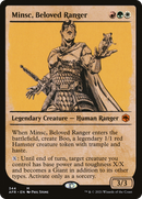 Minsc, Beloved Ranger (Showcase) (AFR-344) [Adventures in the Forgotten Realms] Foil