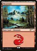 Mountain (SLD-106) (Bob Ross) [Secret Lair Drop] Foil