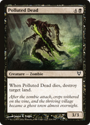 Polluted Dead (AVR-116) [Avacyn Restored] Foil