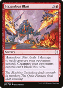 Hazardous Blast (ONE-135) [Phyrexia: All Will Be One]