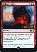 Volcanic Salvo (PRE-172S) [Core Set 2021 Promos] Foil