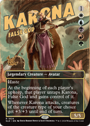 Karona, False God (SLD-1624) (Borderless) [Secret Lair Drop] Foil