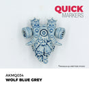 AK: Quick Markers Wolf Blue Grey