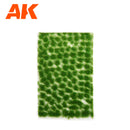 AK8244: Tufts - Light Green Tufts 4mm