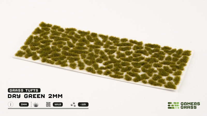 GamersGrass: Dry Green (2mm) (New)