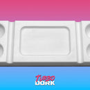 Turbo Dork: Silicon Dry Palette- Large White