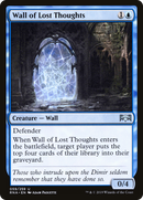 Wall of Lost Thoughts (RNA-059) [Ravnica Allegiance] Foil