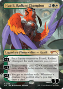 Huatli, Radiant Champion (SLD-1699) (Borderless) [Secret Lair Drop] Foil