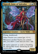 Tegwyll, Duke of Splendor (WOC-001) [Wilds of Eldraine Commander] Foil