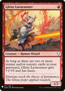 Ghitu Lavarunner (LIST-DOM-127) [The List]