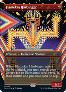 Flamekin Harbinger (SLD-1255) (Borderless) [Secret Lair Drop] Foil