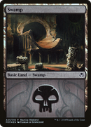 Swamp - Golgari (LARP-A05) [GRN Ravnica Weekend] Foil