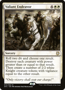 Valiant Endeavor (AFC-013) [Forgotten Realms Commander]
