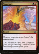 Terminate (DMC-172) [Dominaria United Commander]