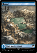 Island (PIP-848) (Surge Foil) [Fallout] Foil