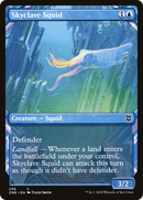 Skyclave Squid (ZNR-296) (Showcase) [Zendikar Rising] Foil