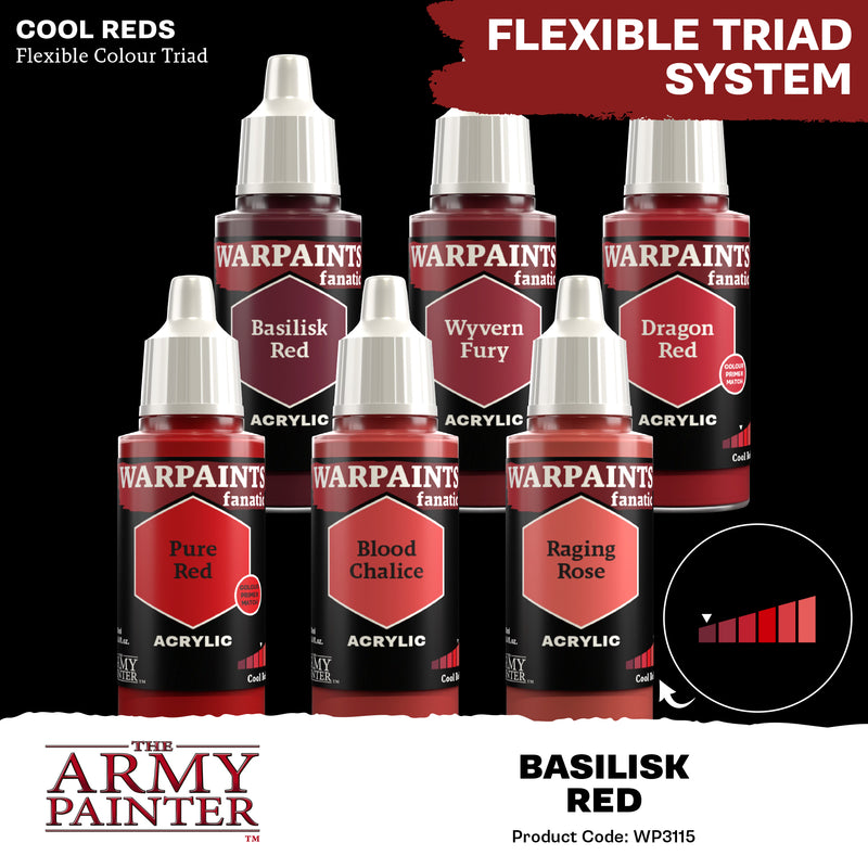 Warpaints Fanatic: WP3115 Basilisk Red