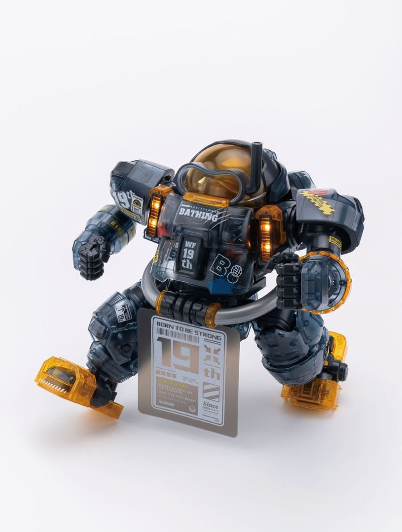 E-Model: SHENGGE SOSKILL x ULTRA EGG SpaDuck [19th Anniversary Black Samurai Limited Edition] Plastic Model Kit