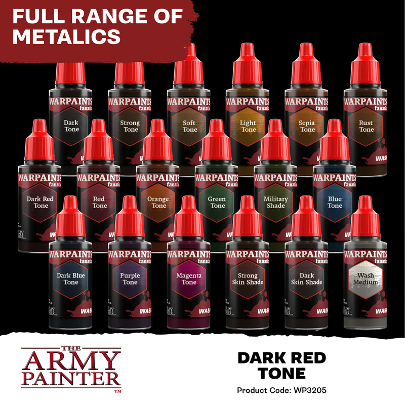 Warpaints Fanatic Wash: WP3205 Dark Red Tone