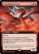 Twinflame Tyrant (Extended Art) (FDN-469) [Foundations]