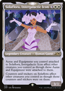 Solaflora, Intergalactic Icon (Showcase) (UNF-246) [Unfinity] Foil