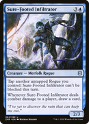 Sure-Footed Infiltrator (ZNR-083) [Zendikar Rising] Foil
