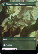 Cragcrown Pathway (Borderless) (ZNR-287) (Showcase) (Borderless) [Zendikar Rising]