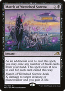 March of Wretched Sorrow (NEO-111) [Kamigawa: Neon Dynasty] Foil