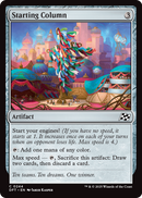 Starting Column (DFT-244) [Aetherdrift] Foil