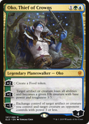 Oko, Thief of Crowns (PPELD-197P) [Promo Pack: Throne of Eldraine Promos] Foil