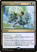 Quandrix Command (PPSTX-217P) [Promo Pack: Strixhaven: School of Mages Promos]