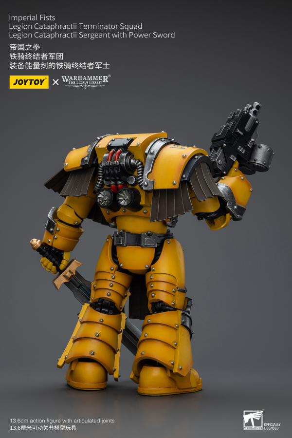 Joytoy: Imperial Fists - Cataphractii Terminator Sergeant with Power Sword