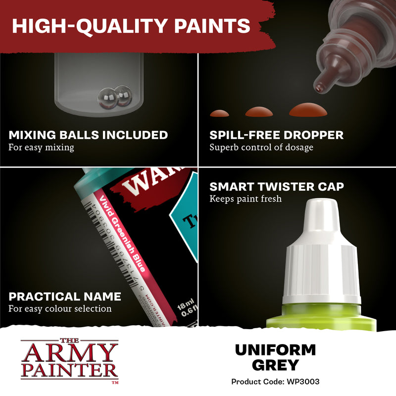 Warpaints Fanatic: WP3003 Uniform Grey