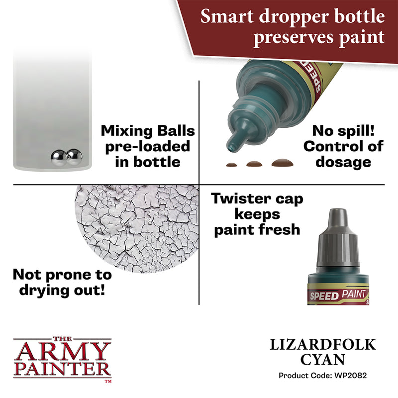 Speedpaint: WP2082 Lizardfolk Cyan