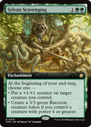 Sylvan Scavenging (Extended Art) (FDN-475) [Foundations] Foil