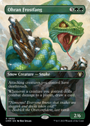 Ohran Frostfang (Borderless) (CMM-650) [Commander Masters] Foil